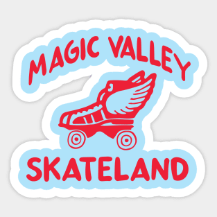 Magic Valley Skateland Coudersport PA Skating Rink Sticker